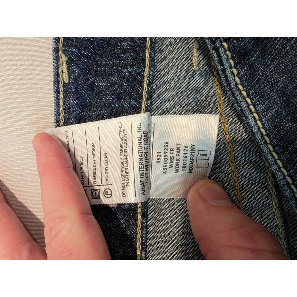 Ariat Work Womens Flame Resistant  Mid Rise Stretch Boot Cut 33R CAT2  NWT - Picture 12 of 16